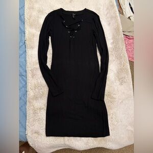 Forever 21 black bodycon dress